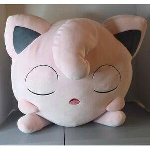 Pokemon Jigglypuff Jumbo Sleeping Plush Pillow Large Pink New No Tags